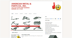 Desktop Screenshot of americanmetalandparts.com